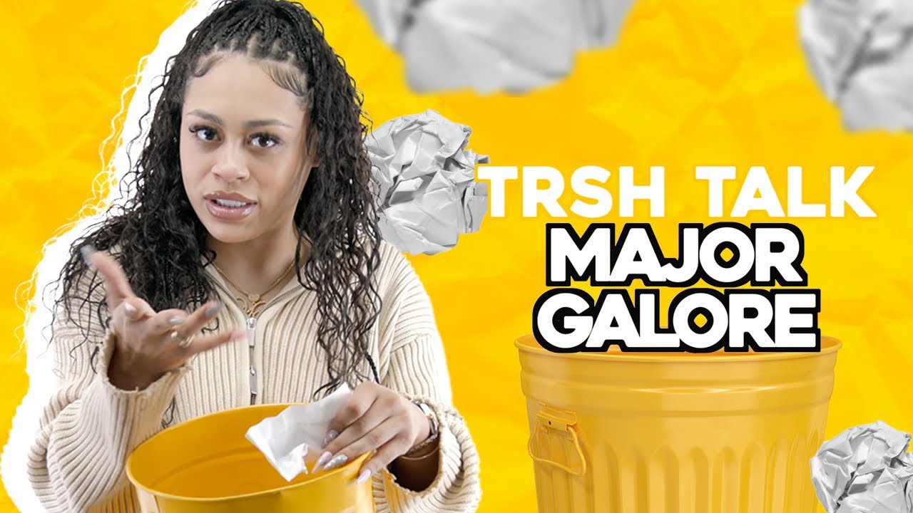 Major Galore Talks NYC Women, Fighting In The Strip Club & More! | TRSH Talk Interview