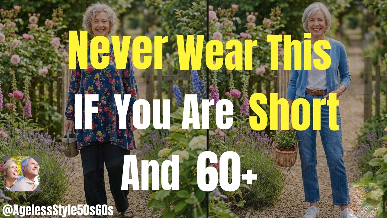If You Are Short and Over 60, These 10 Tips Will Change Your Image