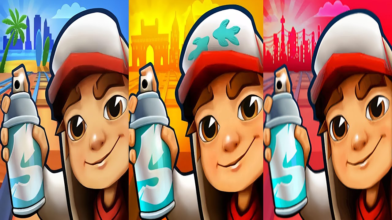 Subway Surfers : Mumbai 2021 🆚 Tokyo 2023 🆚 Hawaii 2023