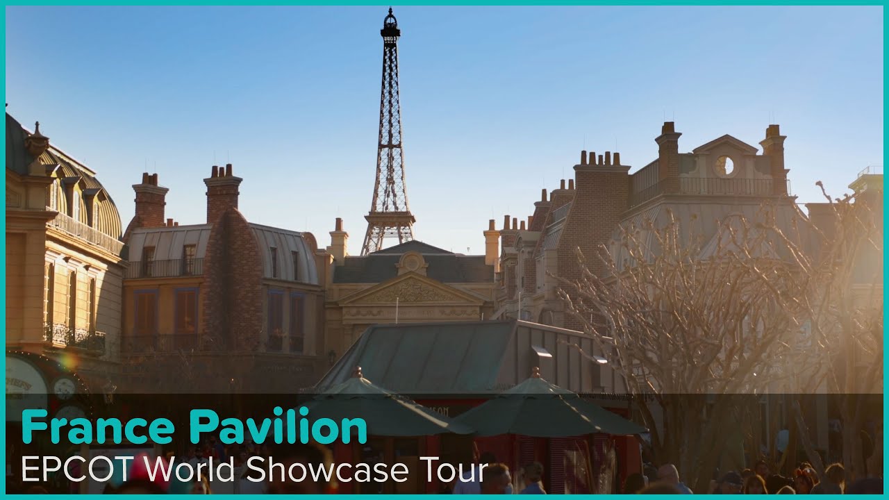 Take a Tour of the France Pavilion in EPCOT, World Showcase