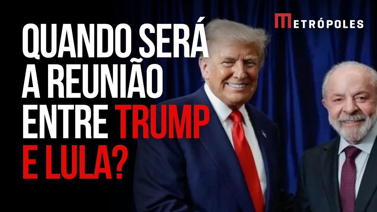 Lula diz que reunião com Trump ainda não tem data marcada, mas deve acontecer em meados do dia 16