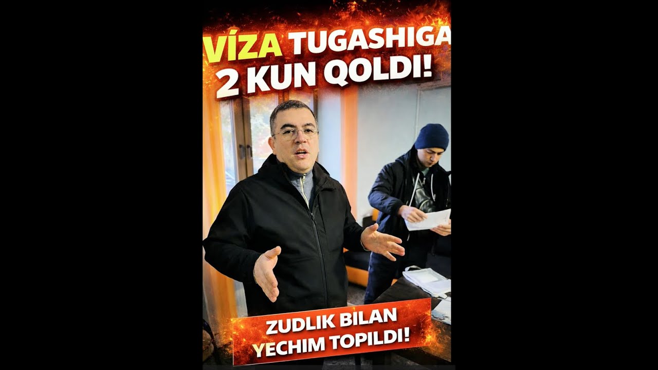 VIZA IKKI KUN QOLGANDA ULGURDIK#viza #uzb #shortvideo