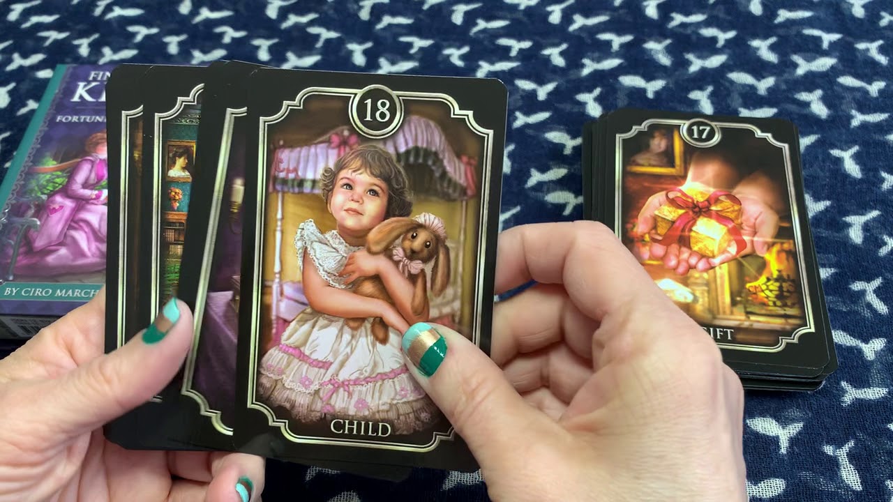 Revisión cartas Fin de Siecle Kipper Oracle cards, Cito Marchetti.