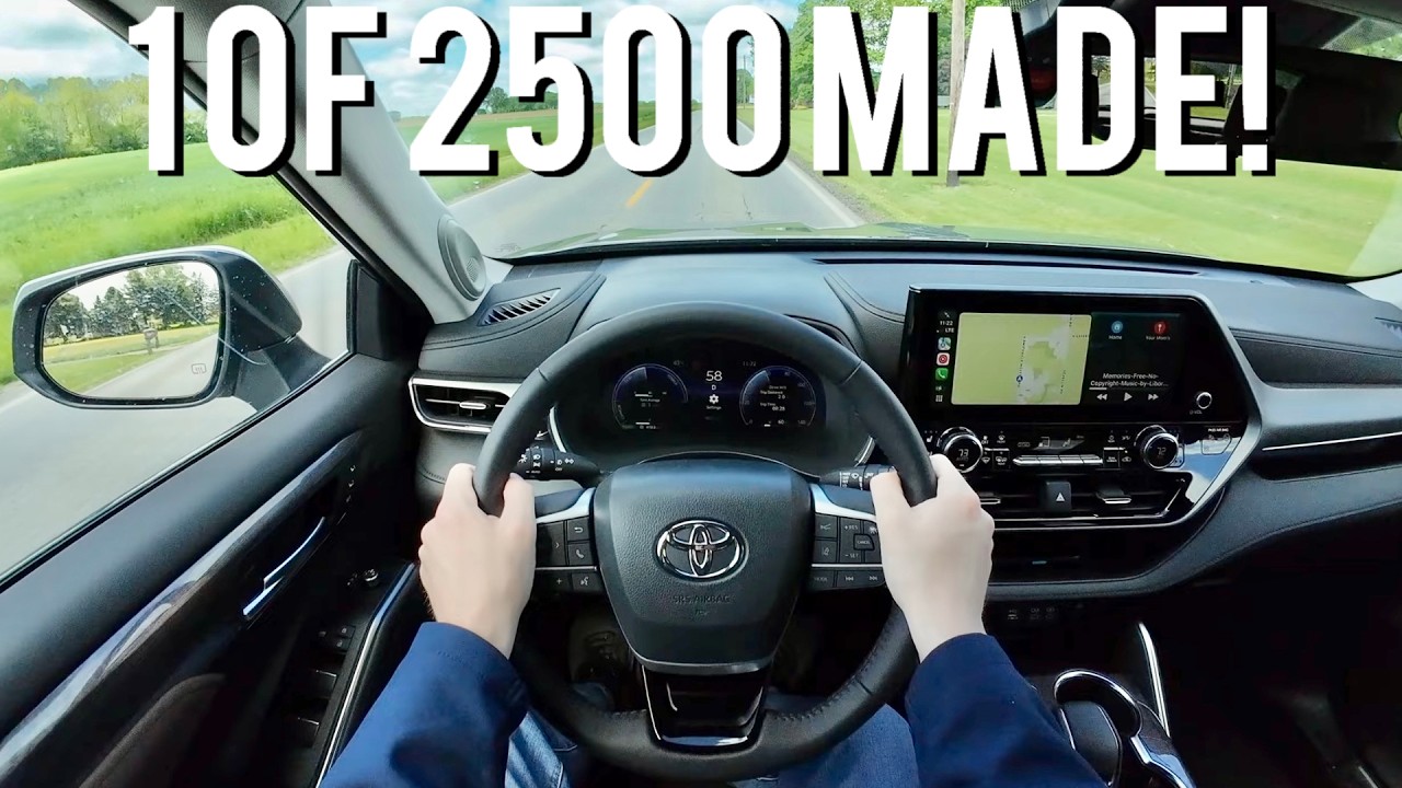 Toyota Highlander Limited 25th Edition 2025 года — всё ещё эталон семейного внедорожника? | Обзор...
