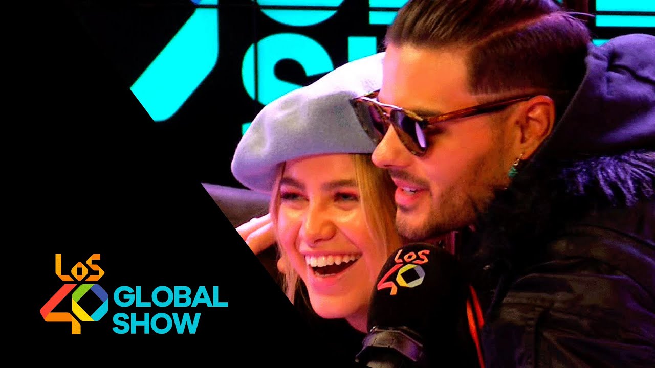 ¡Sofía Reyes sorprende a Abraham Mateo en directo! | LOS40 Global Show