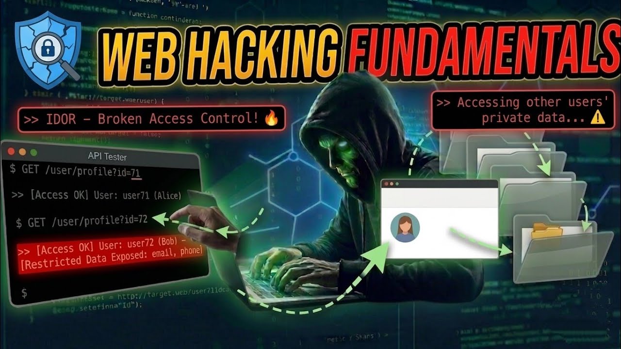 IDOR Web Vulnerability: Broken Access Control in bangla | Web Pentesting Fundamentals (Class 09)