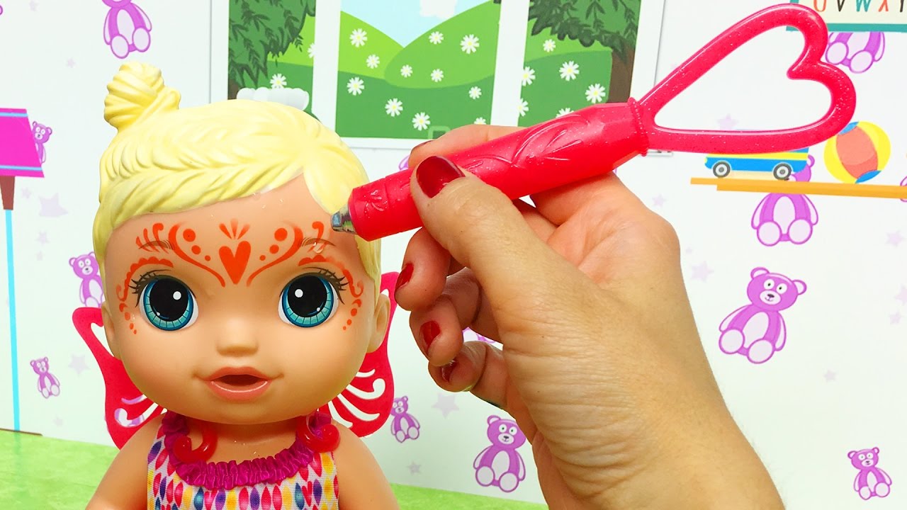 Baby Alive Parti Makyajı | Bebek Bakma Oyunu | EvcilikTV