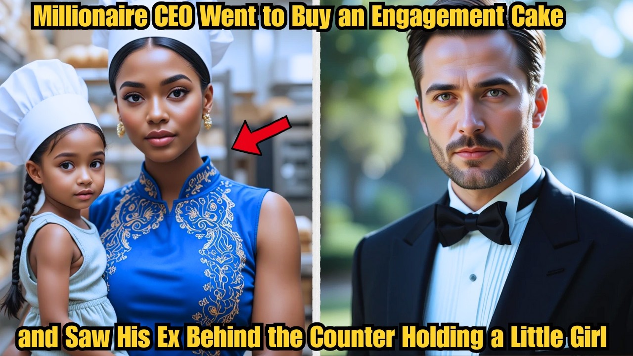 Millionaire CEO Went to Buy an Engagement Cake… and Saw His Ex Behind the Counter Holding a Little..