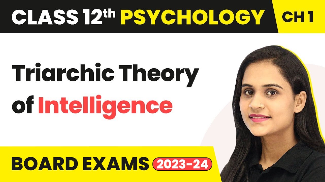 Triarchic Theory of Intelligence - Variations in Psychological Attributes | Class 12 Psychology Ch1