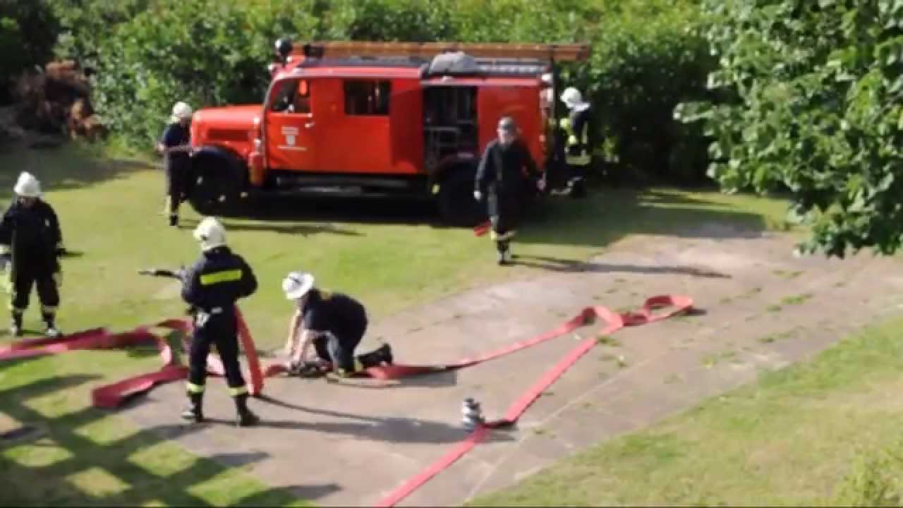 Cold Water Challenge 2014 Feuerwehr Oranienburg   Innenstadt
