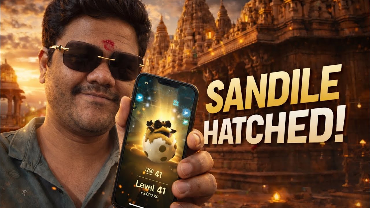 Pokémon GO Ujjain & Omkareshwar Adventure | Level 41, Sandile Hatch & Crazy Spawns