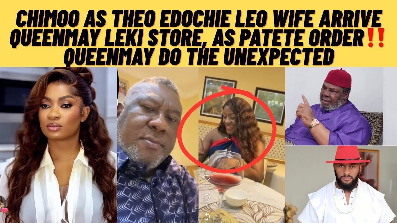 Chimoo QUEENMAY do the unimaginable as Theo Leo wife arrive her leki shop as pAPete juju man order 