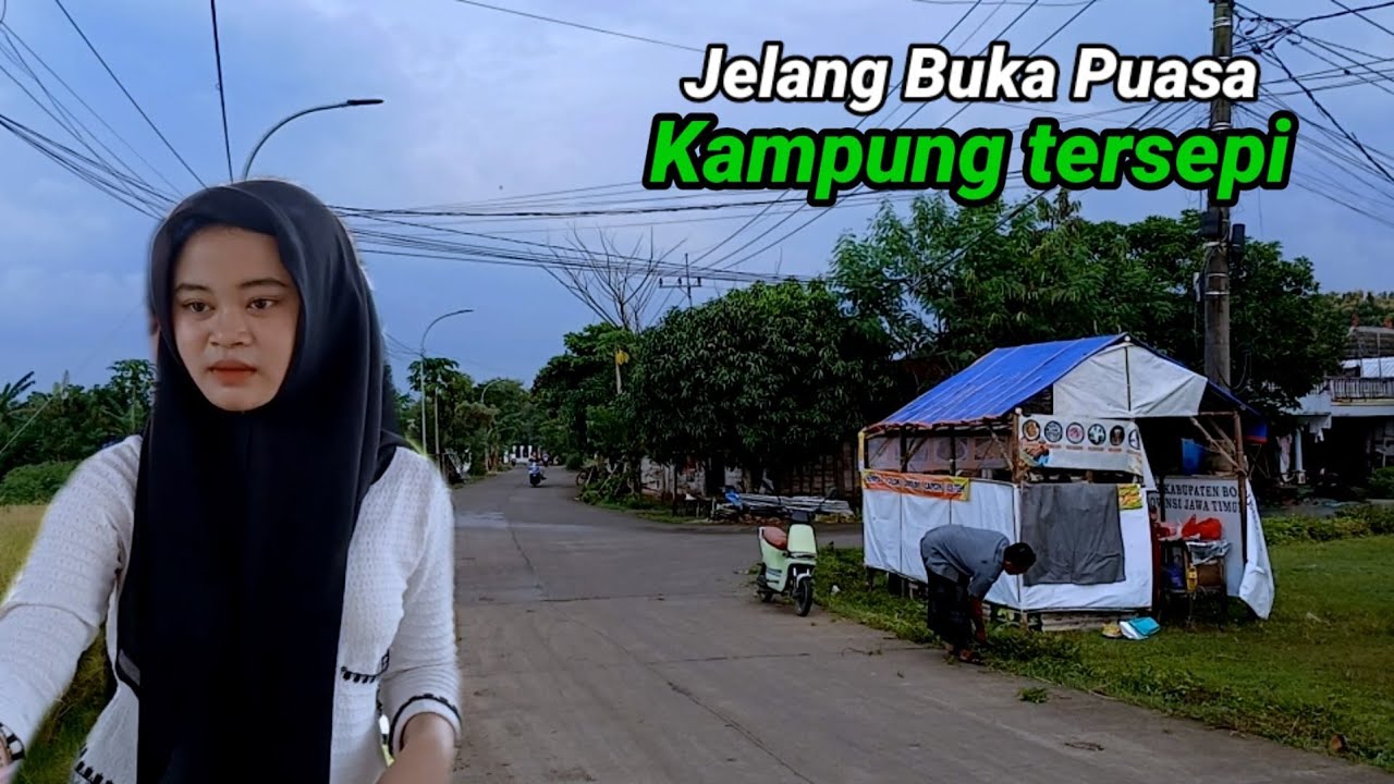 Awal Romadon di Kampung sepi Pedesaan Bohonegoro saat Ngabuburit jelang Buka