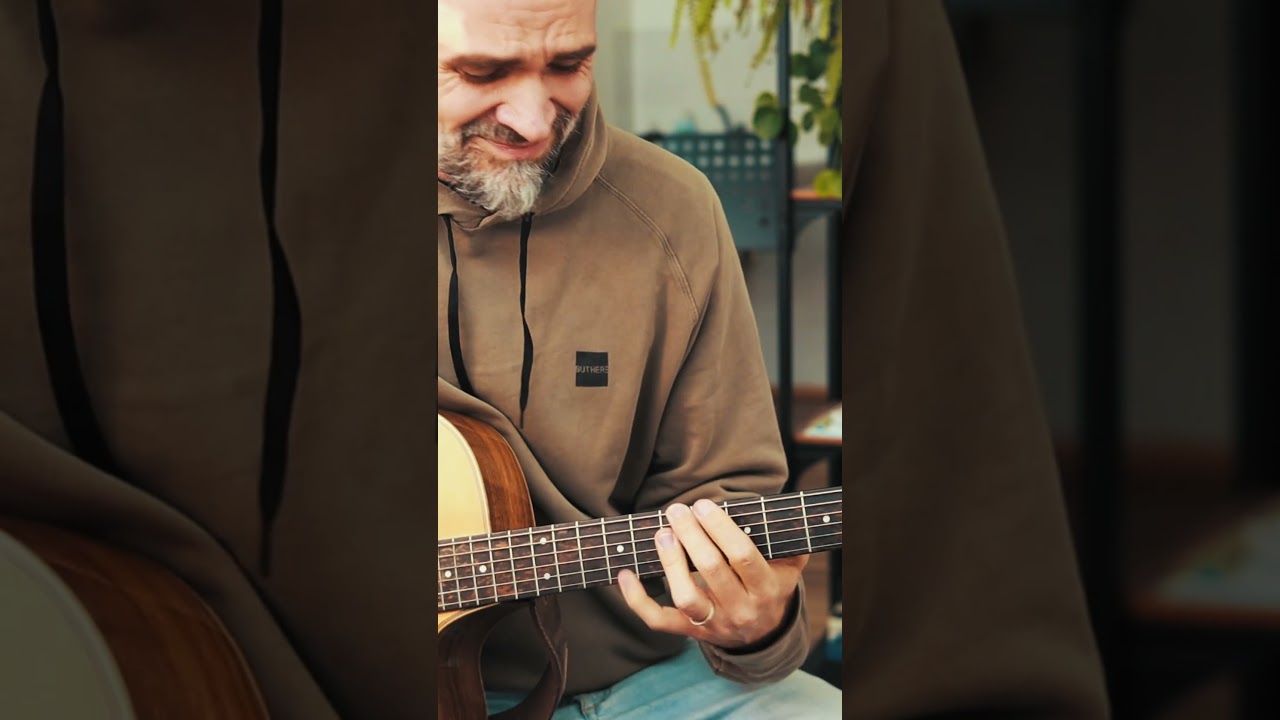 A fingerstyle blues groove in A