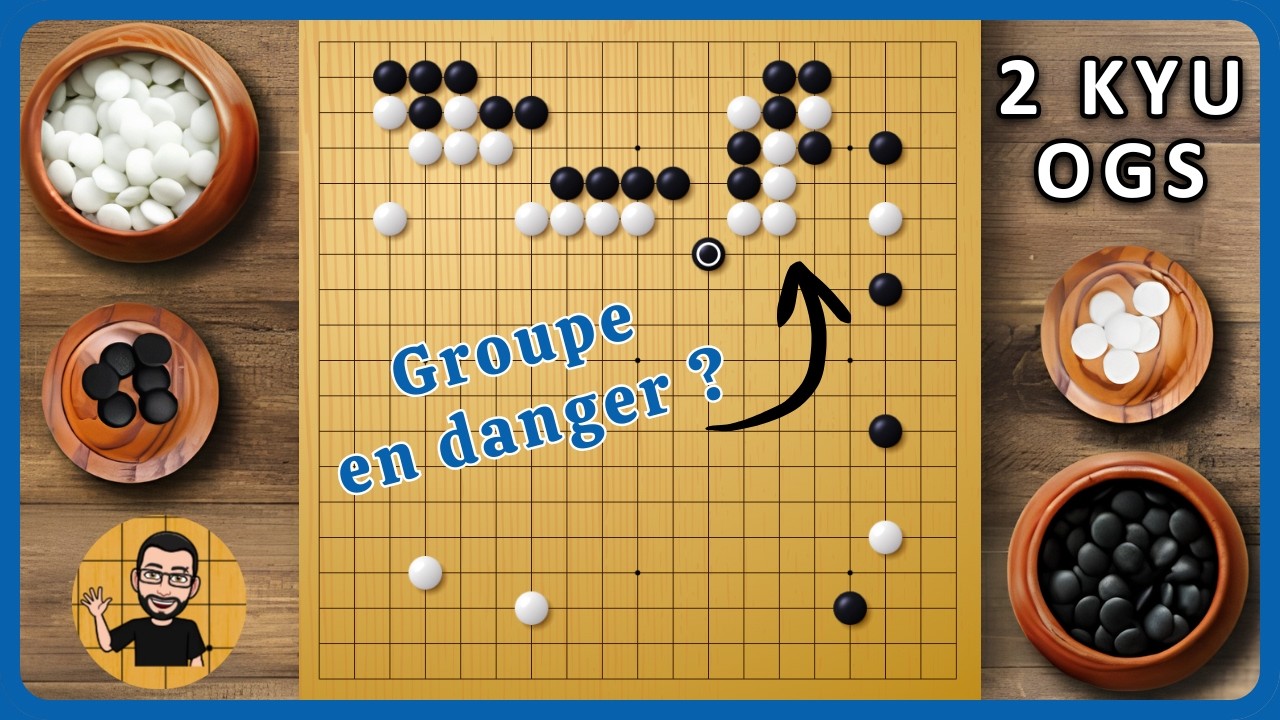 J'affronte un 2 Kyu OGS (55) | Jeu de Go