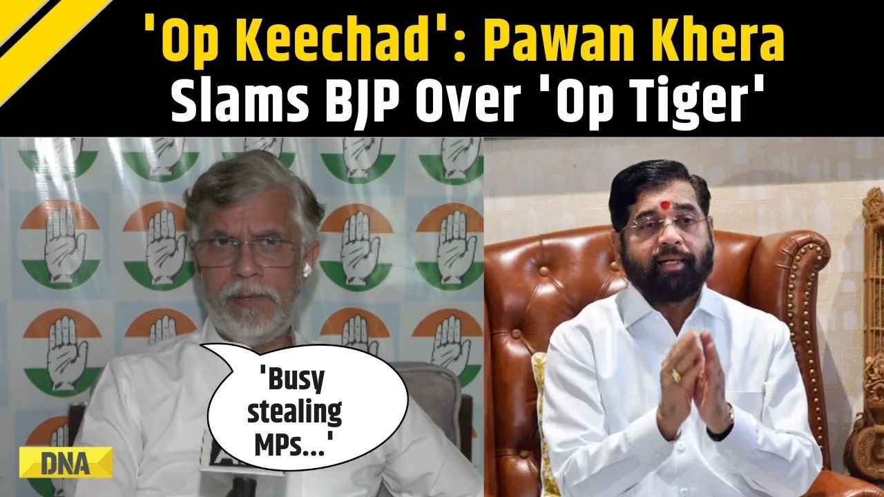 Congress Leader Pawan Khera Slams BJP Over &lsquo;Operation Tiger&rsquo; | Eknath Shinde | Shiv Sena UBT