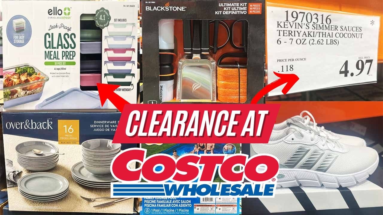 🔥COSTCO NEW CLEARANCE FINDS FOR JULY 2026:🚨50%-85% PRICE DROPS! Glass Meal Prep, Adidas Sneakers