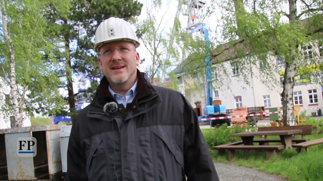 Freiberger Reiche Zeche wird saniert