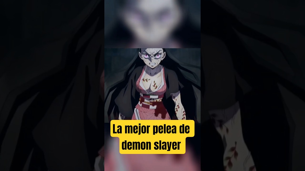 La mejor pelea de Demon Slayer es m&aacute;s triste y humana #an&aacute;lisis #resumen #anime #movie #demonslayer