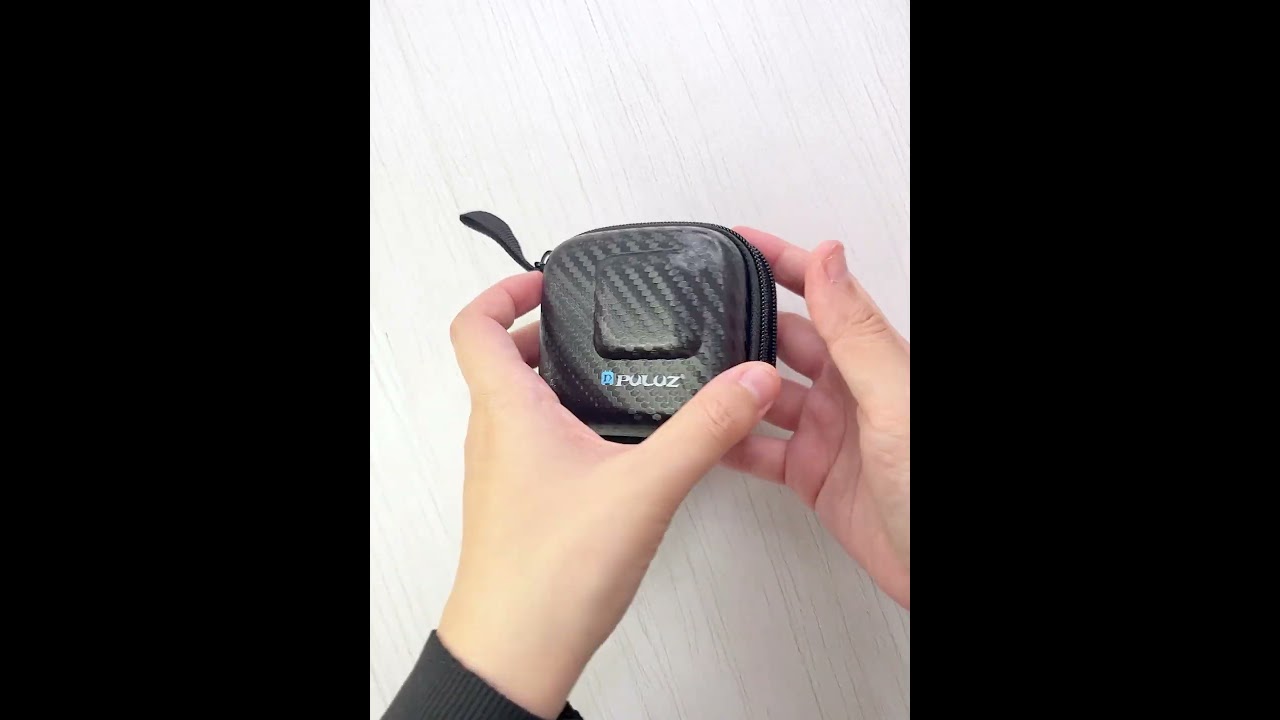 PULUZ Mini Portable Carbon Fiber Storage Bag for DJI OSMO Action