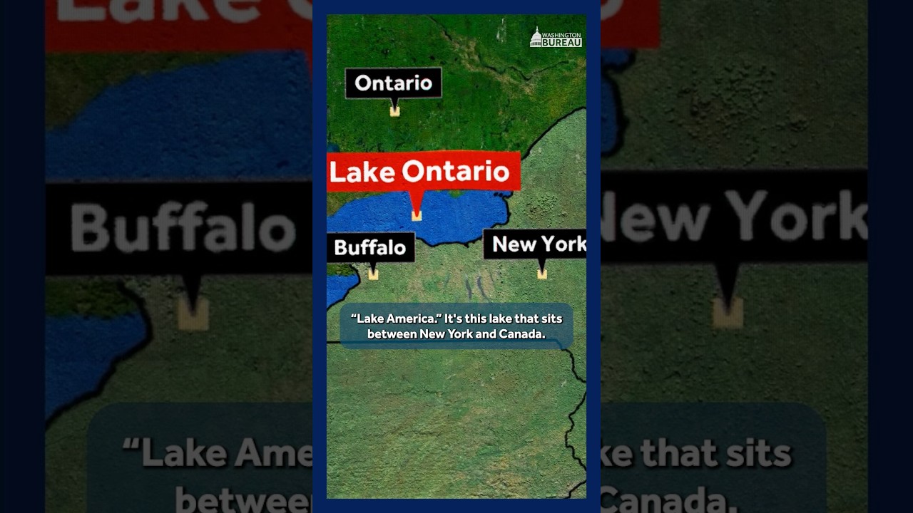 Trump suggests rebranding Lake Ontario during tariff dispute with Canada