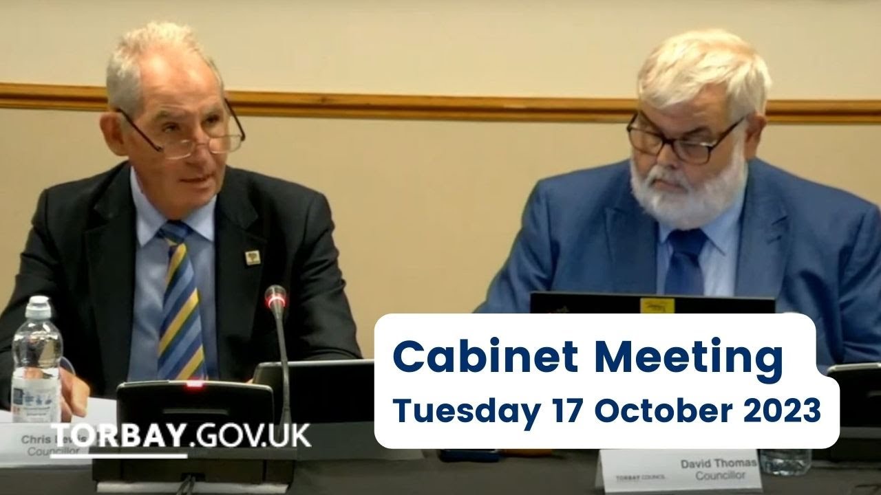 Torbay Council Cabinet Meeting 17 October 2023