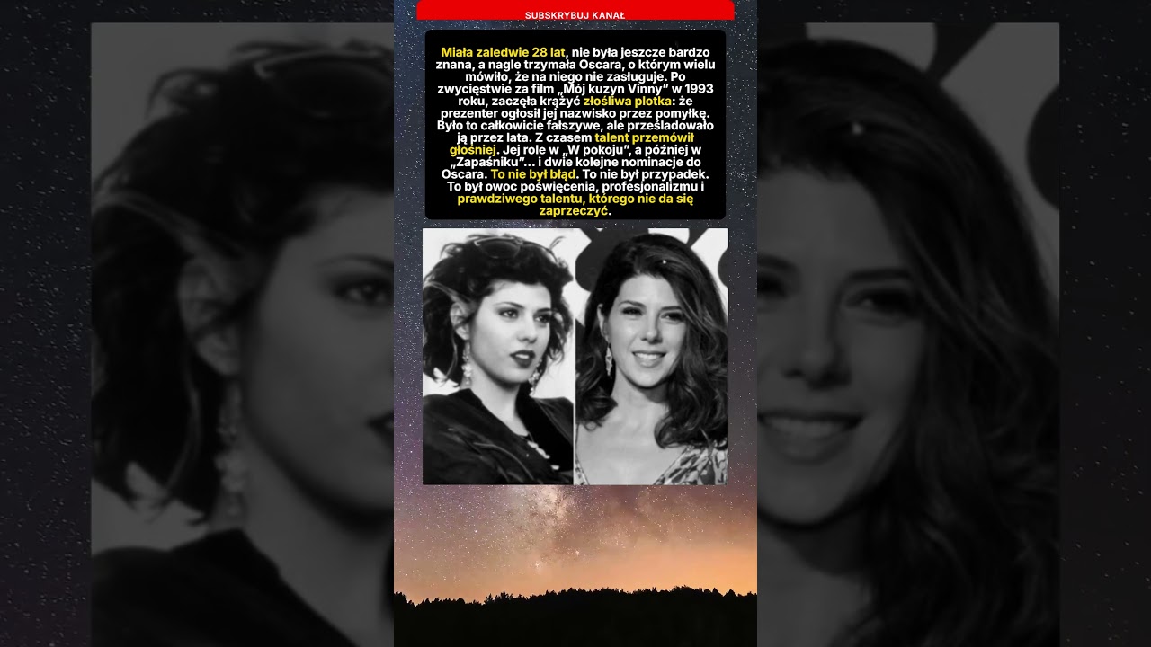 Marisa Tomei Oscar i plotki