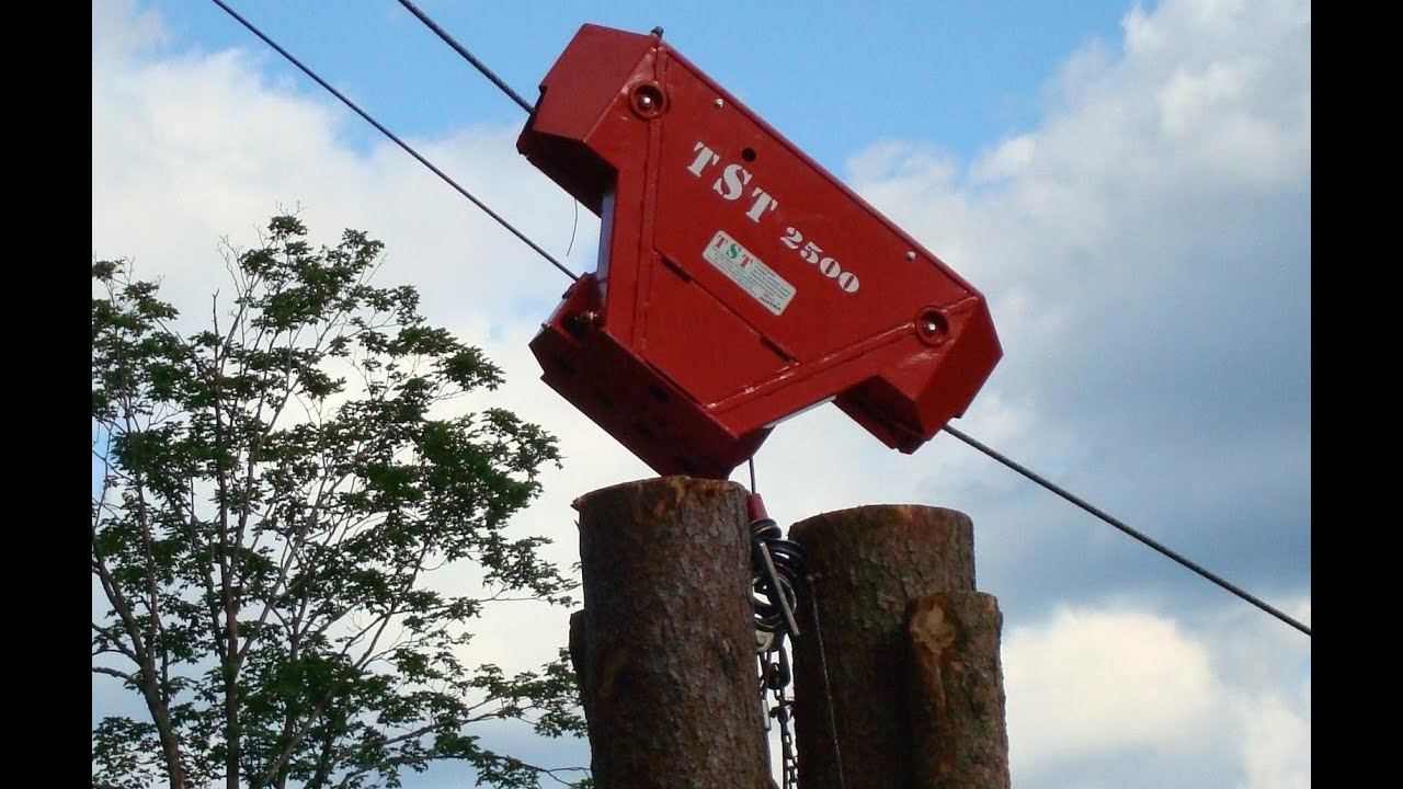 CARRO TST 2500 carriage for any tower yarder / skyline / yoder