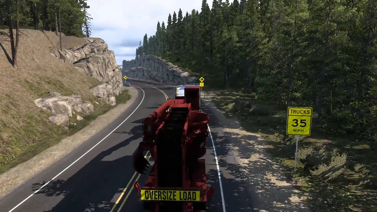 Clearwater Creek to New Meadows | American Truck Simulator
