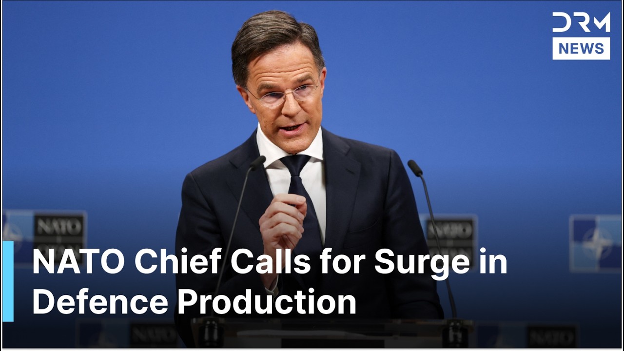 JUST IN: NATO's Rutte Warns on Russia, Arctic Threats as Allies Pledge 5% GDP Defence Target | AC1G
