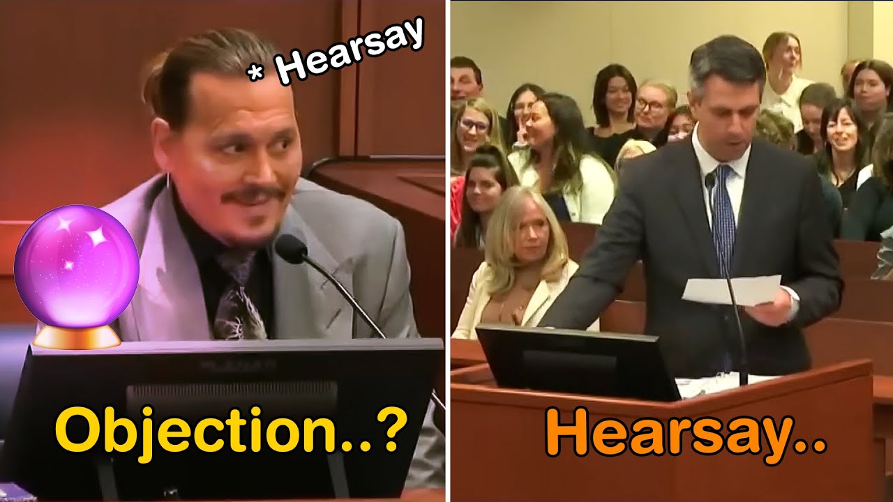 Johnny Depp PREDICTS Hearsay Objections from Amber Heard's Lawyer