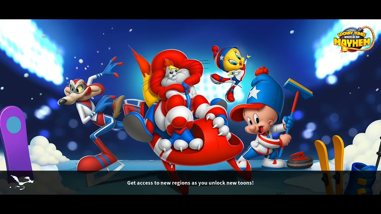 Looney tunes started new account E1