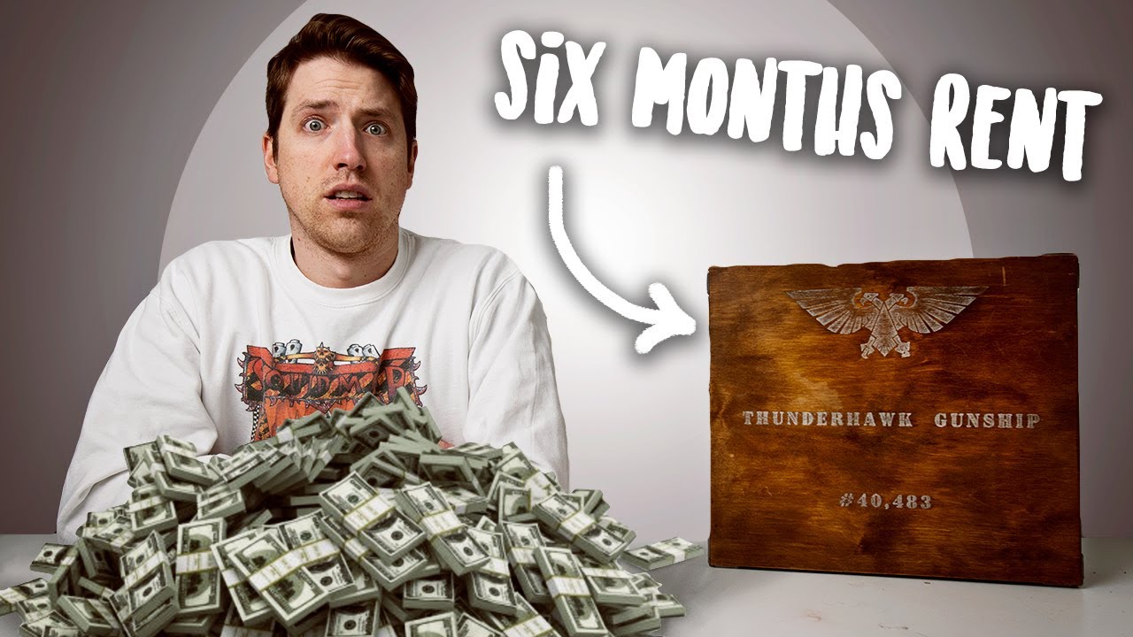 I ordered the most EXPENSIVE Warhammer model in HISTORY