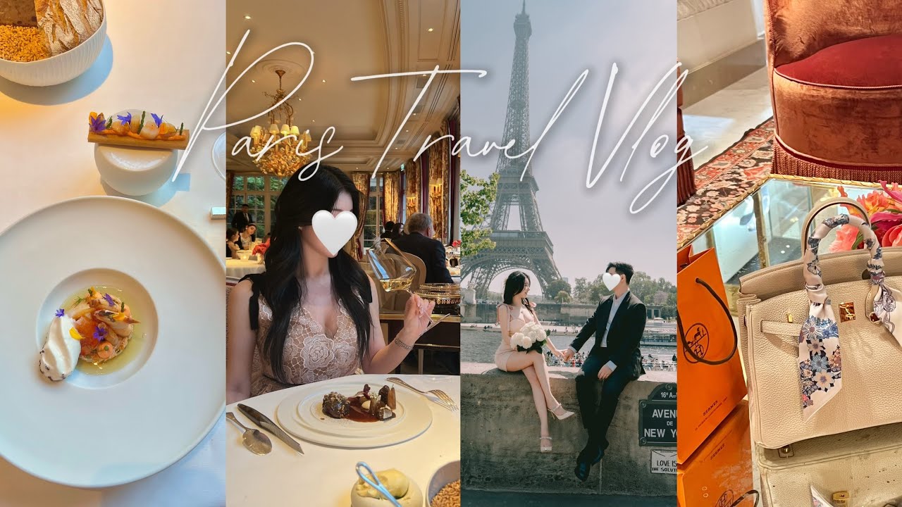 [sub] 4박5일만에 파리 정복 🇫🇷 웨딩 스냅촬영과 빵지순례 🥐 | 에피큐어 & 랑부아지 미슐랭 3스타 🍴 | 화이트에펠 & 루브르 박물관 & 🛍️쇼핑