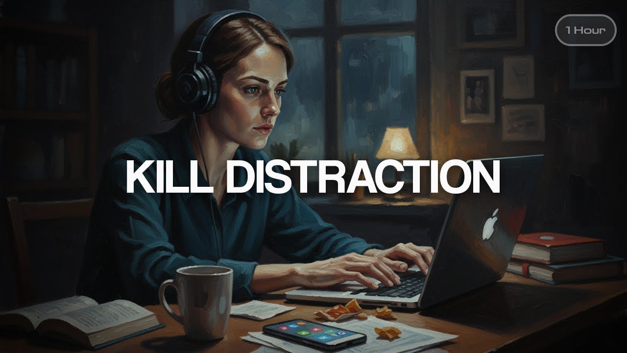 Concentration Music for Intense Focus | 40Hz Gamma Waves for Studying and Deep Work