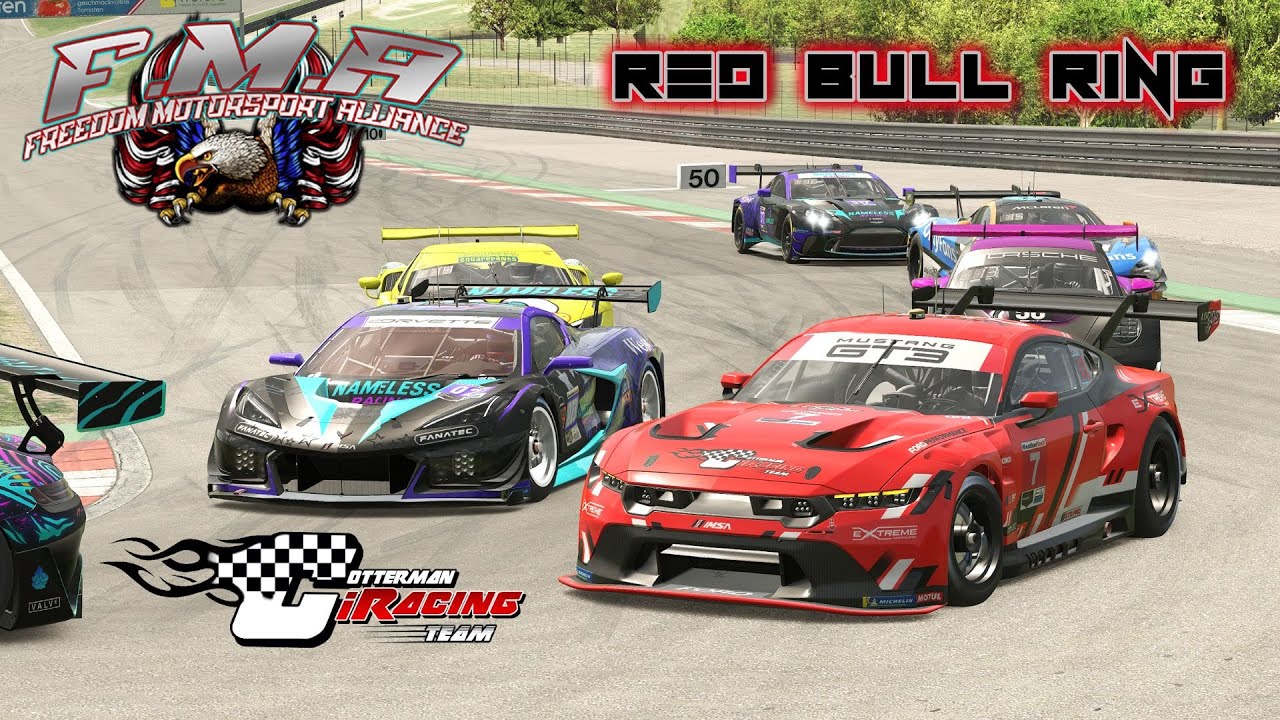iRacing - Freedom Motorsports Alliance - RedBull Ring - Mustang GT3