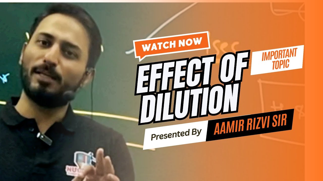 Effect Of Dilution || #chemistry #dilution #viral #trending