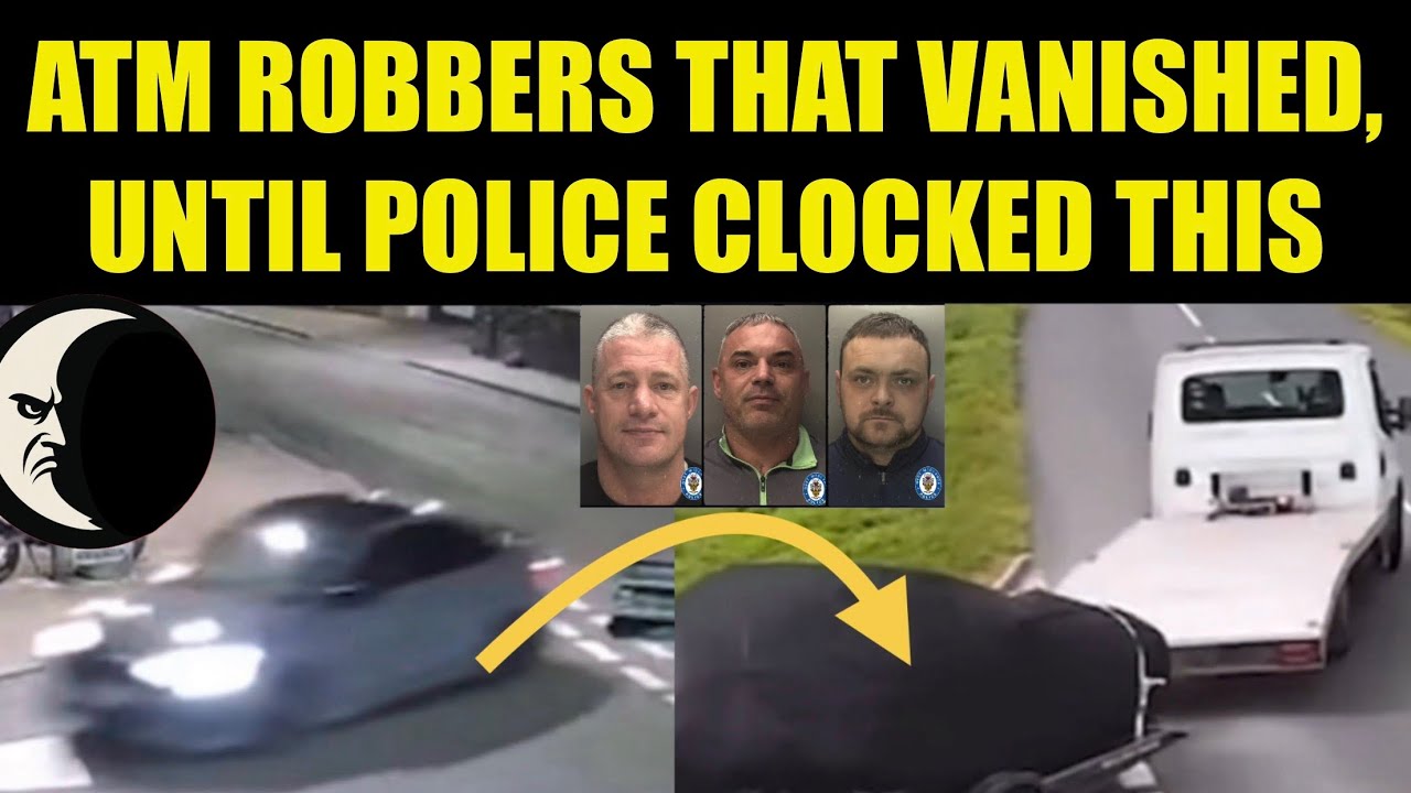 Грабеж банкомата на Audi RS: гениальный способ скрыться от полиции. Криминальное видео.