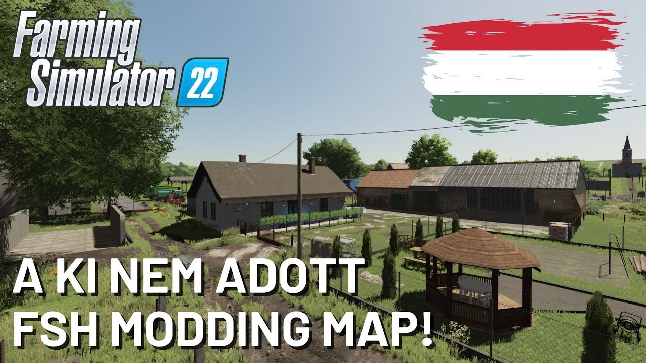 A ki nem adott FSH Modding map! | Farming Simulator 22