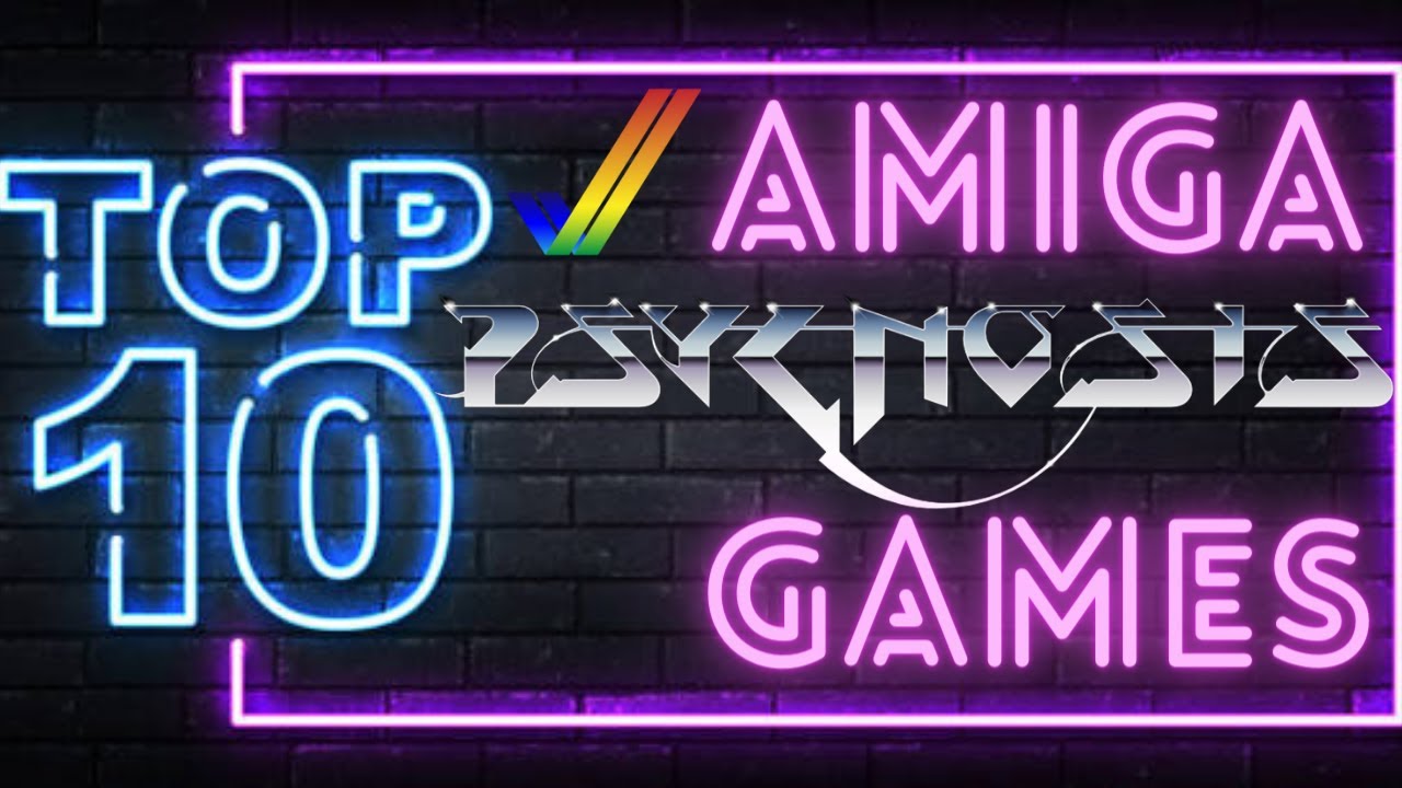The Best Ten Psygnosis Commodore Amiga Games Ever made!!