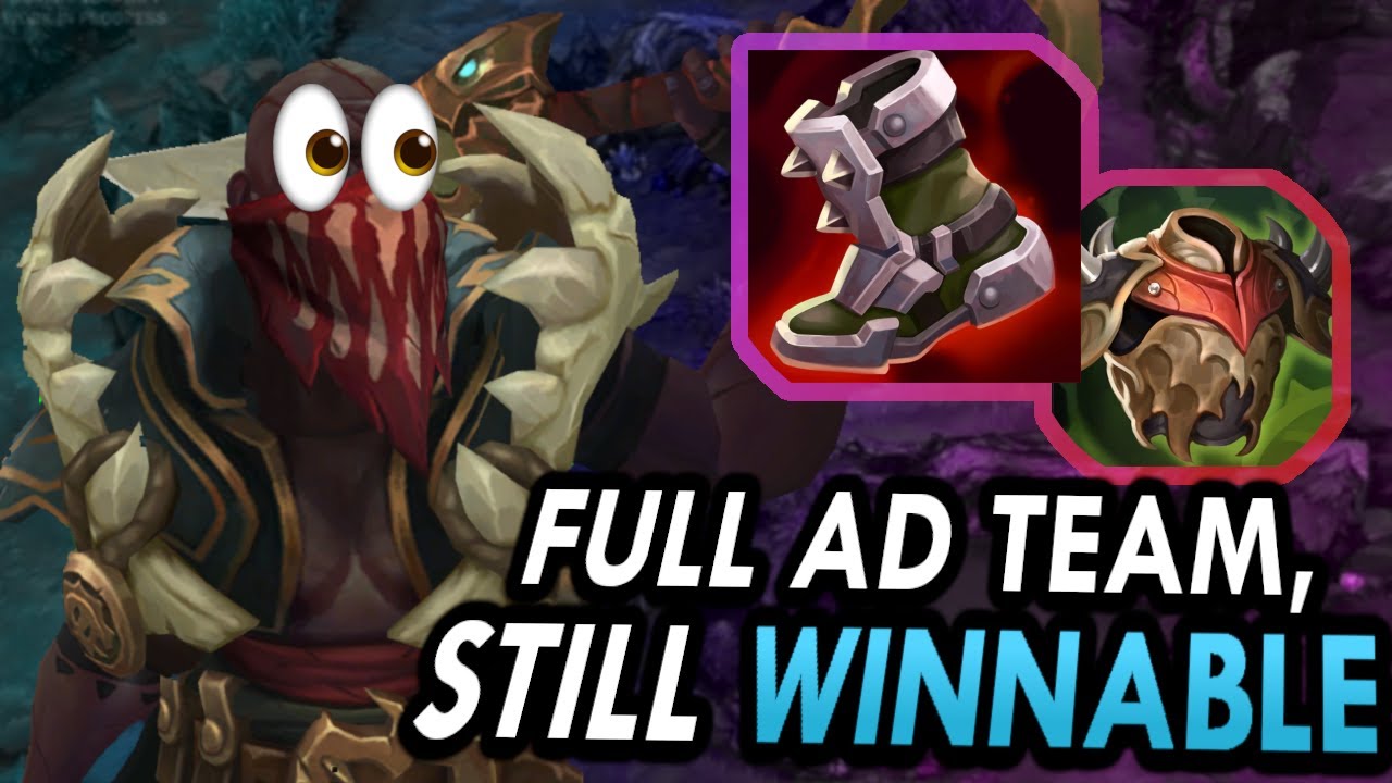 HOW TO PLAY PYKE WITH FULL AD TEAM