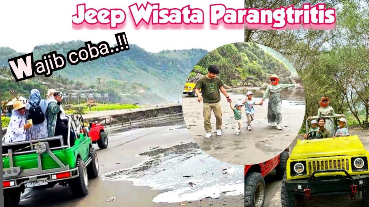 SERU BANGET ‼️ WISATA JEEP PARANGTRITIS YOGYAKARTA - Wisata jogja yang memicu adrenalin 