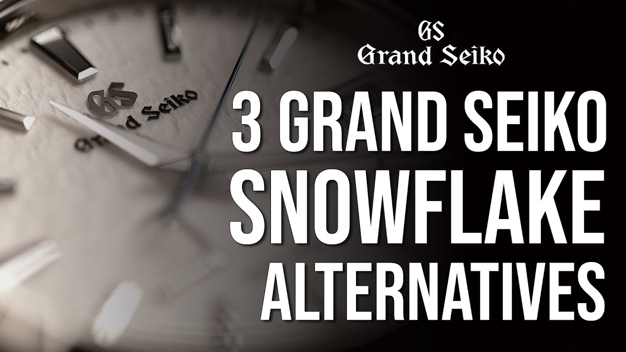 3 УДИВИТЕЛЬНЫЕ альтернативы Grand Seiko Snowflake в 2020 году
