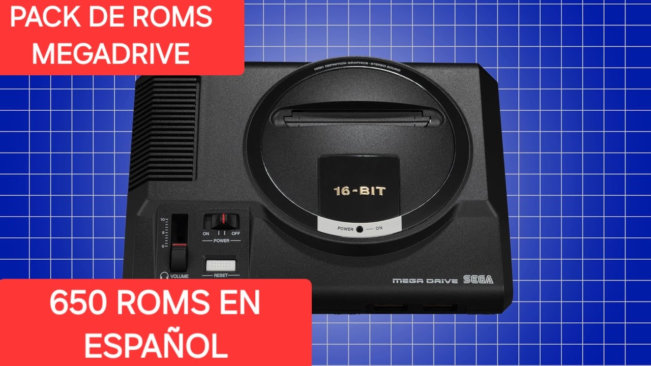 PACK ROMSET SEGA MEGADRIVE, EN ESPAÑOL