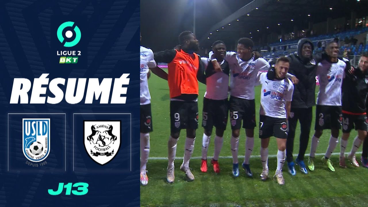 USL DUNKERQUE - AMIENS SC (0 - 1) - R&eacute;sum&eacute; - (USLD - ASC) / 2023-2024