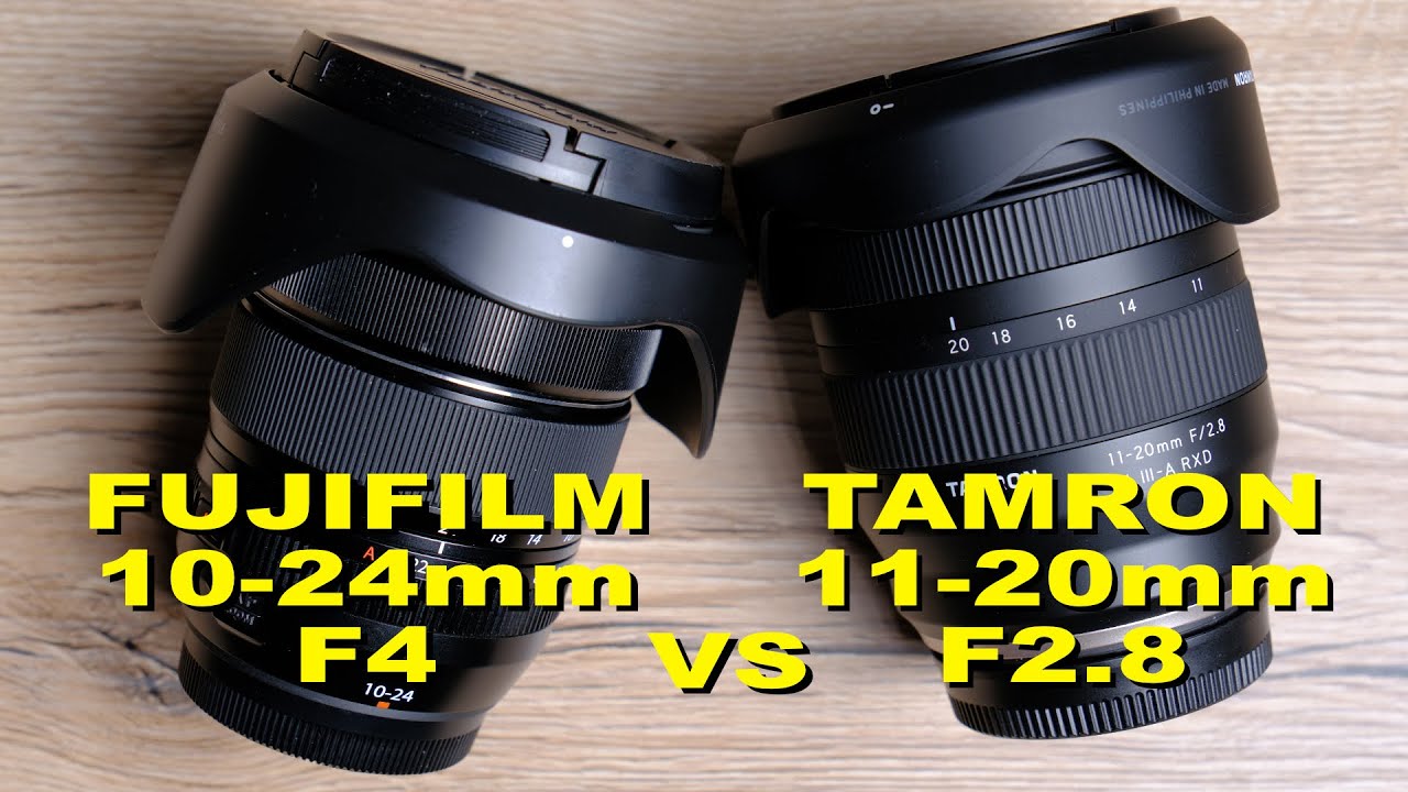 Quale grandangolo scegliere? Tamron 11-20mm F2.8 Vs. Fujifilm 10-24mm F4WR (MKII)