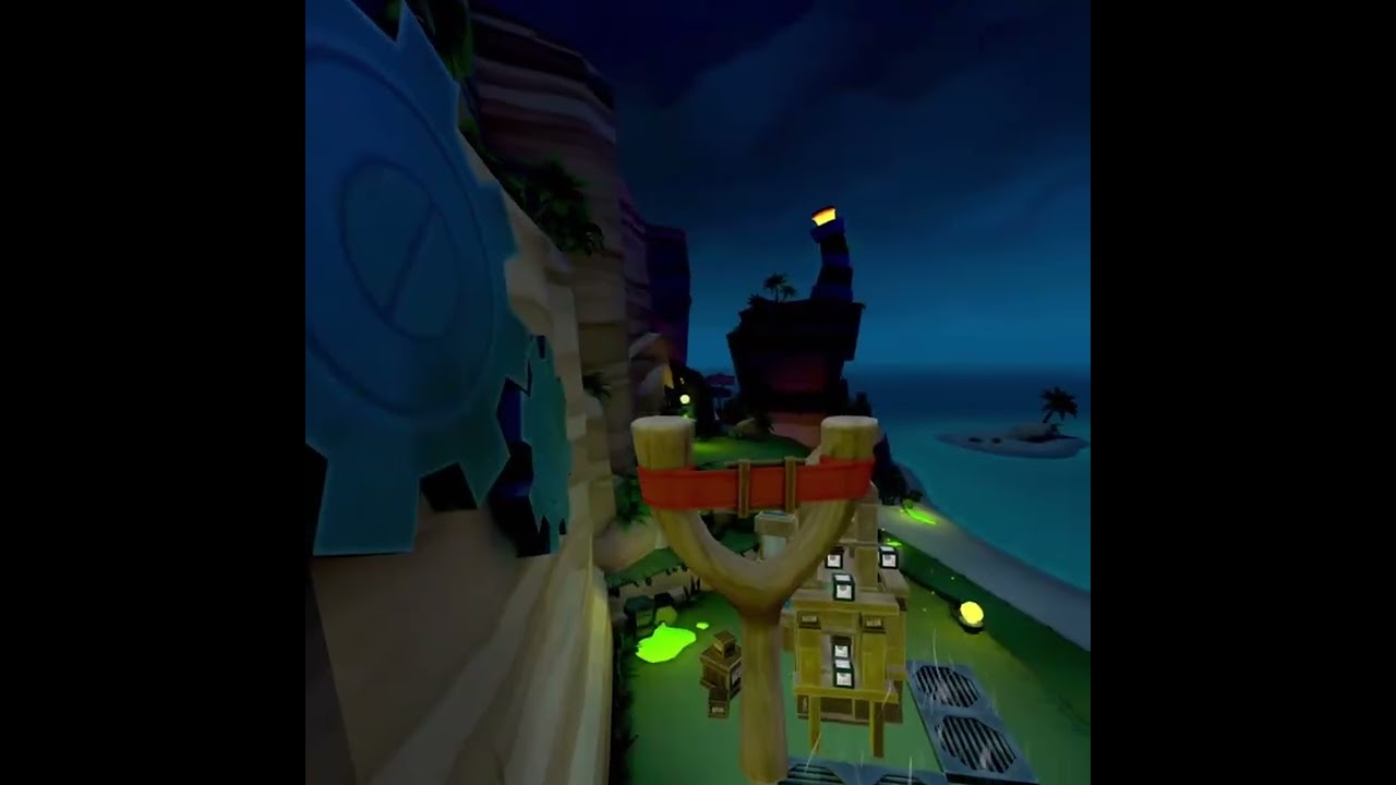 Finally cracked level 7 Angry Bird VR Meta quest 3