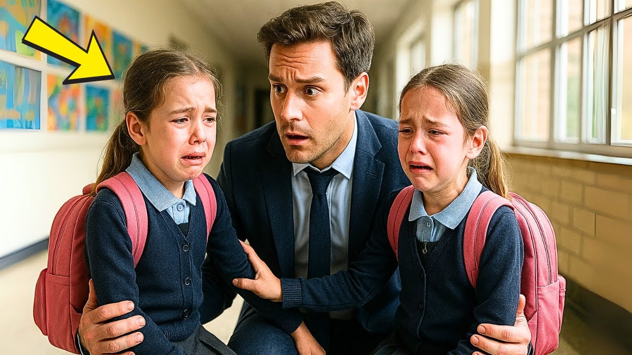 ARME ZWILLINGSMÄDCHEN BITTEN EINEN JUNGEN MILLIONÄR, IHR VATER AUF DEM SCHULFEST ZU SEIN, UND SEINE.