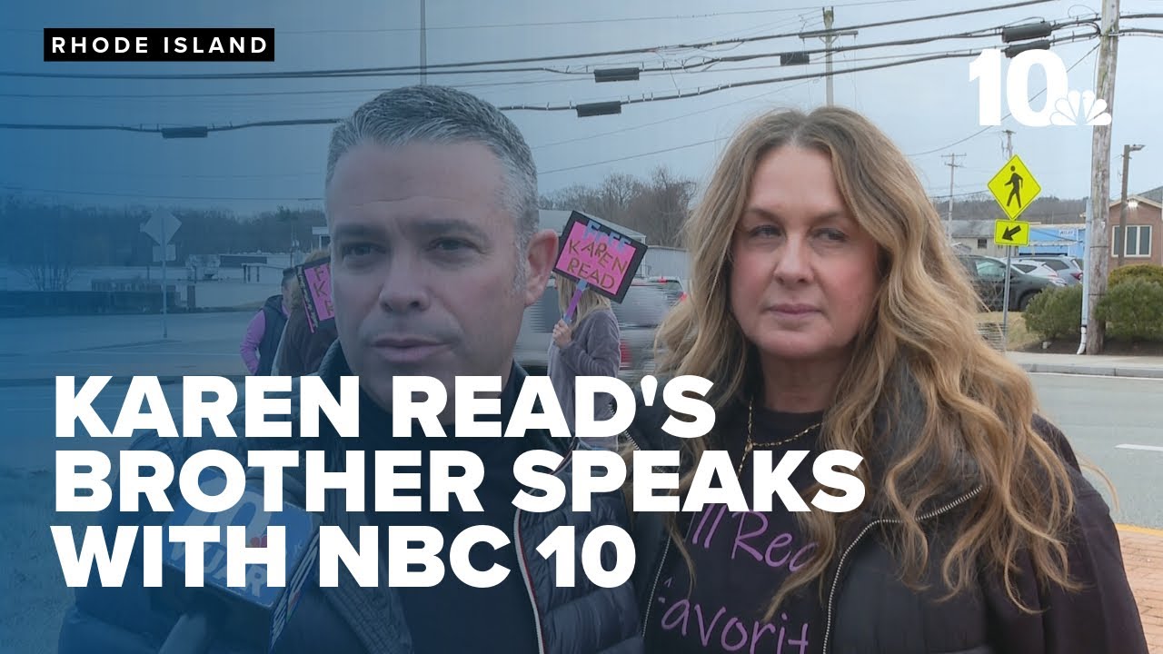 Karen Read's brother speaks with NBC 10