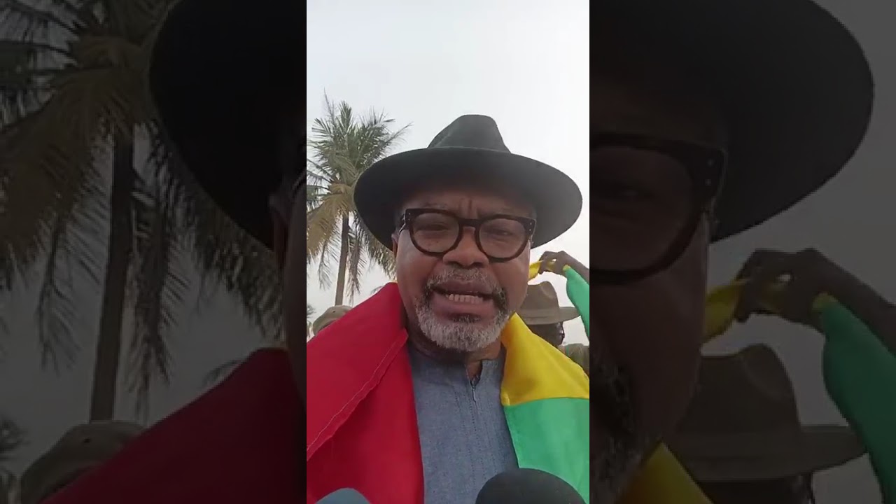LA SOCIETE CIVILE MALIENNE RASSEMBLEE PAR BOUBOU MABEL APPORTE SON SOUTIEN AU PROFESSEUR NYAMSI